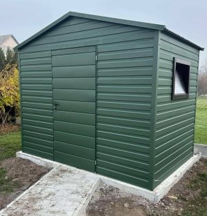 Domek narzędziowy 3x2m (zielony)