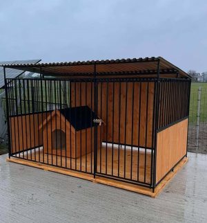 Kojec dla psa 3x2 + PODŁOGA oraz zabudowa ścian