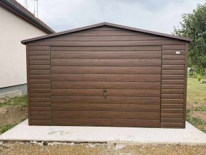 Garaż drewnopodobny 4x6 m