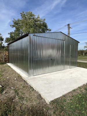 Garaż 5x6 m ocynk
