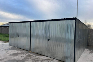 Garaż 6x6 ocynk na budowę