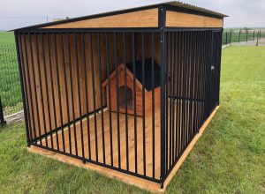 Kojec dla psa 3x2 + PODŁOGA + zabudowa ścian i wiatrołapu